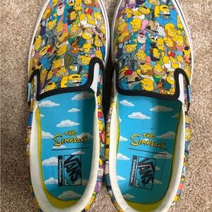 Vans The Simpsons Colorful Slip-On Sneakers